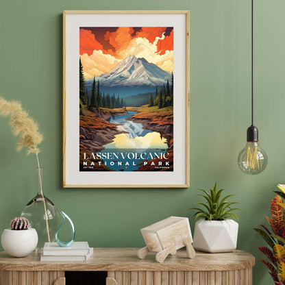 Lassen Volcanic National Park Poster | S07