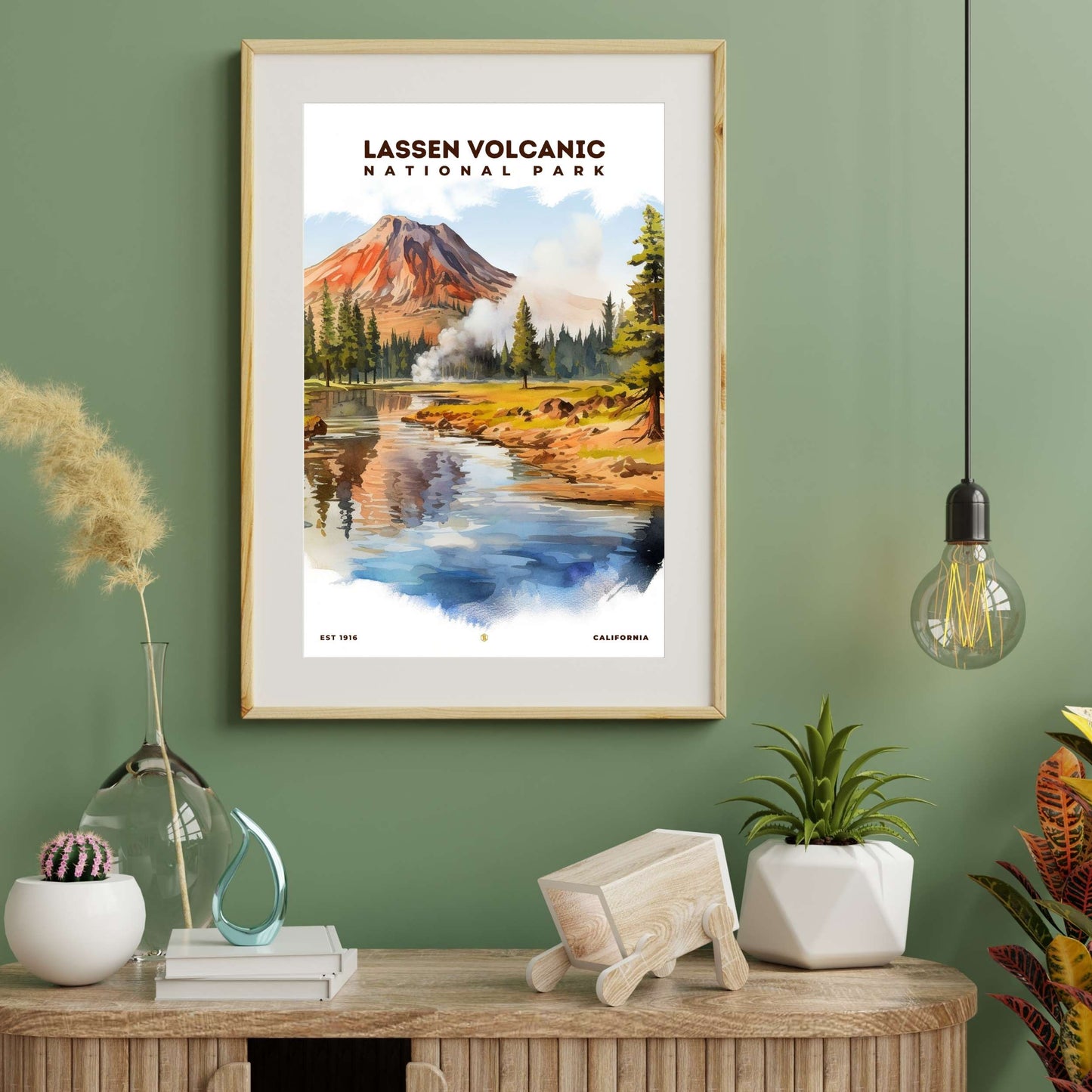 Lassen Volcanic National Park Poster | S08