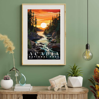 Acadia National Park Poster | S09