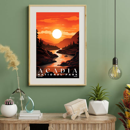 Acadia National Park Poster | S03