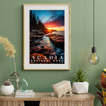 Acadia National Park Poster | S10