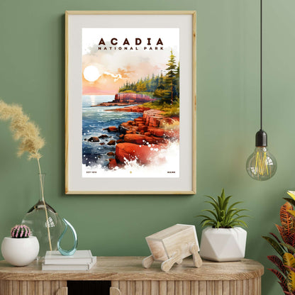 Acadia National Park Poster | S08