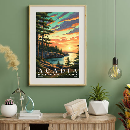 Acadia National Park Poster | S02