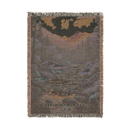 Great Smoky Mountains National Park Woven Blanket | S07