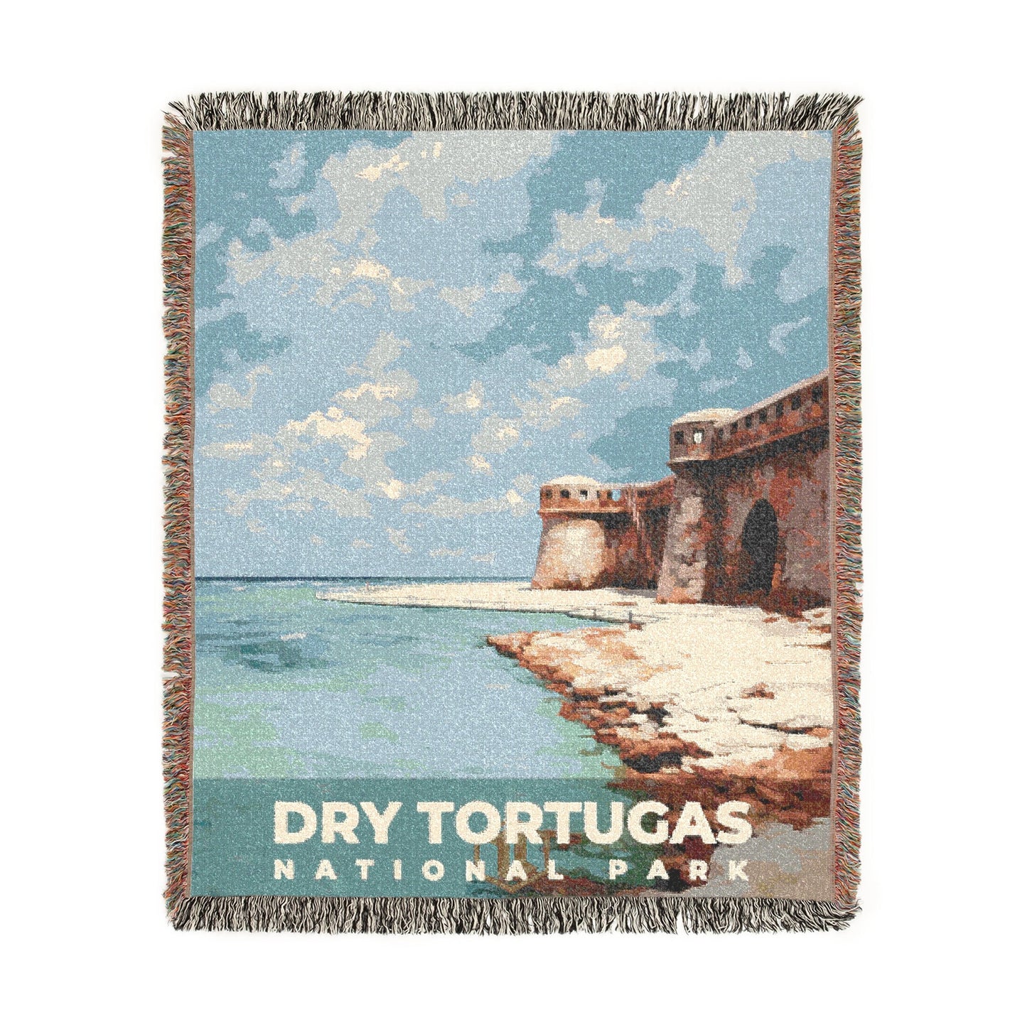 Dry Tortugas National Park Woven Blanket | S06