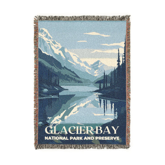 Glacier Bay National Park Woven Blanket | S01