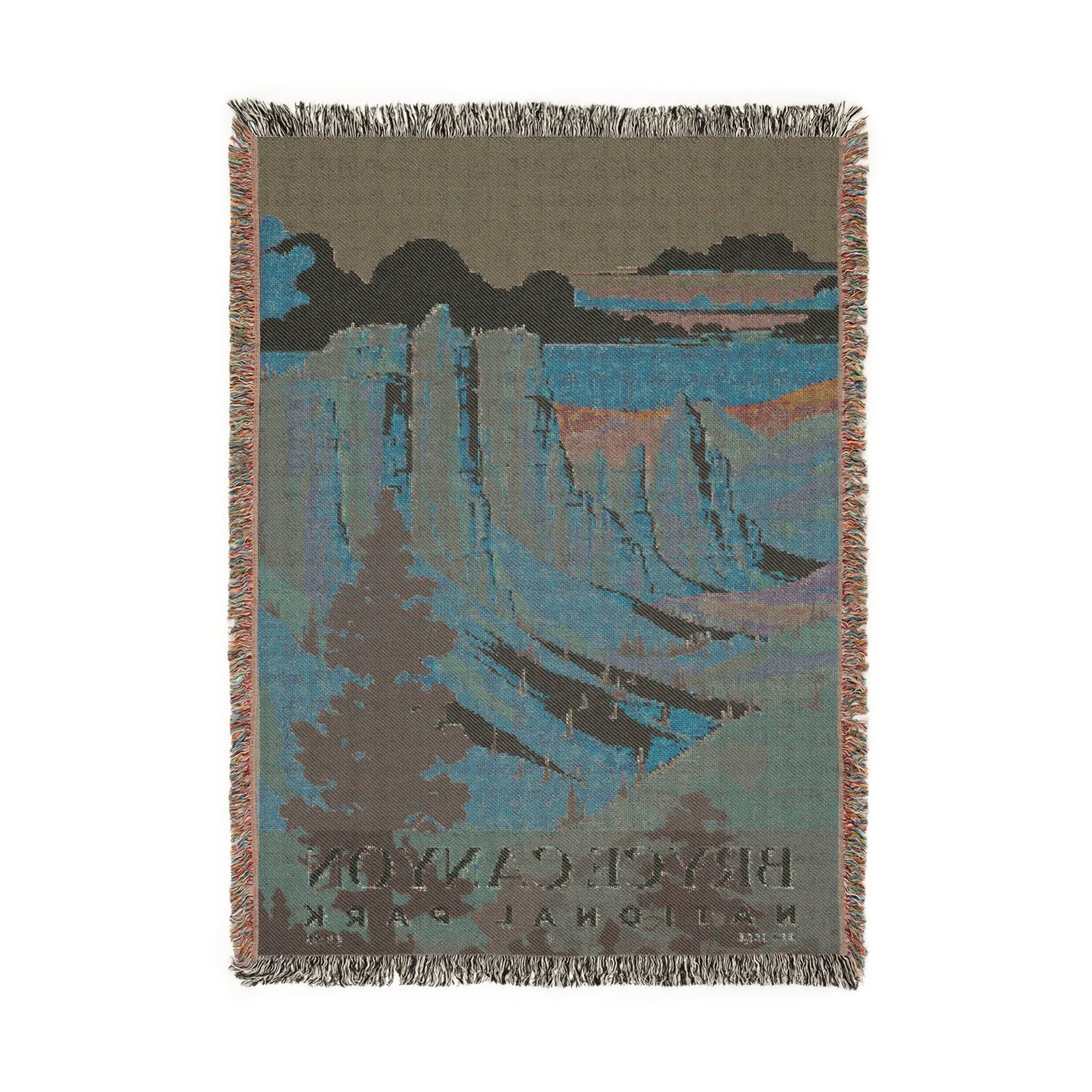 Bryce Canyon National Park Woven Blanket | S05