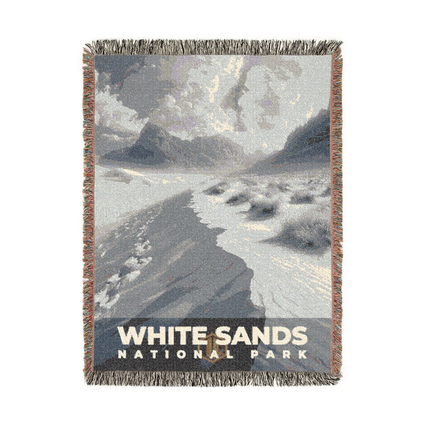 White Sands National Park Woven Blanket | S15