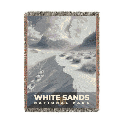 White Sands National Park Woven Blanket | S15