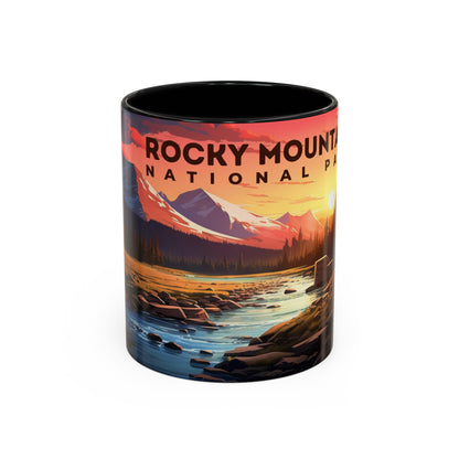 Rocky Mountain National Park Mug | Accent Coffee Mug (11, 15oz)