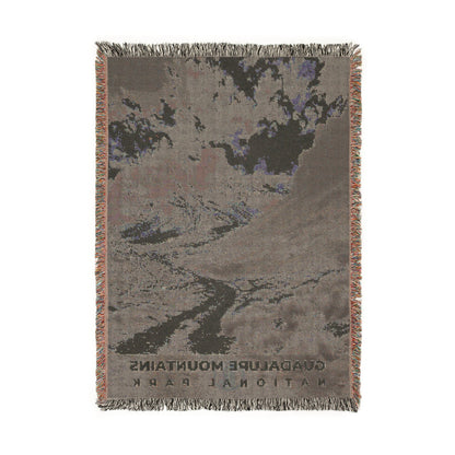 Guadalupe Mountains National Park Woven Blanket | S15