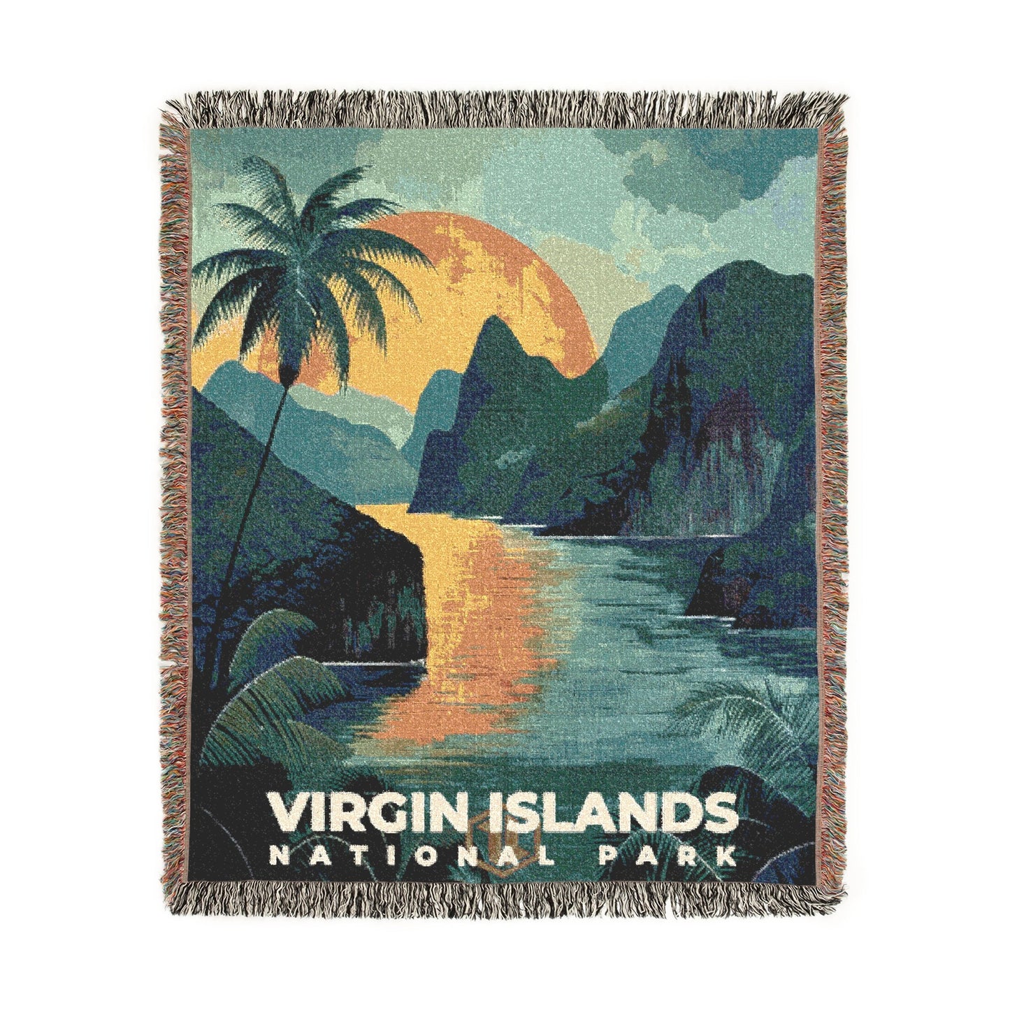 Virgin Islands National Park Woven Blanket | S20