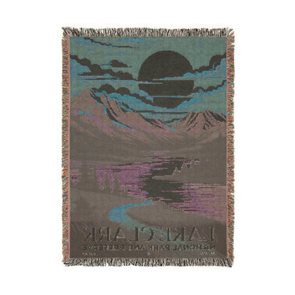 Lake Clark National Park Woven Blanket | S05