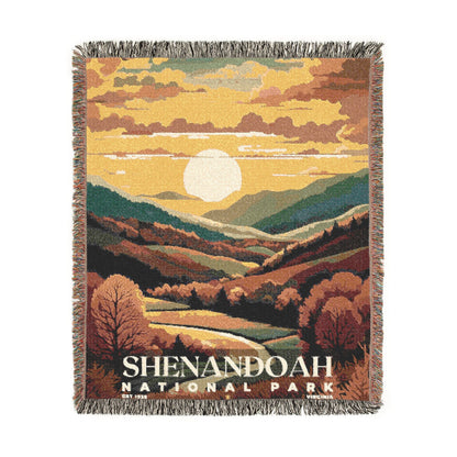 Shenandoah National Park Woven Blanket | S05