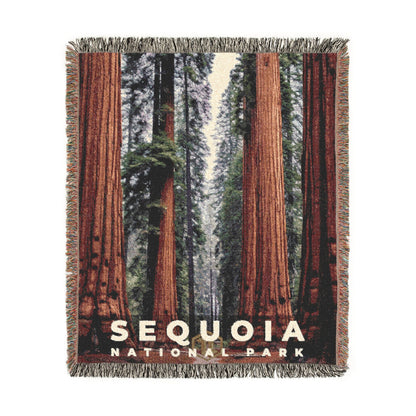 Sequoia National Park Woven Blanket | S10