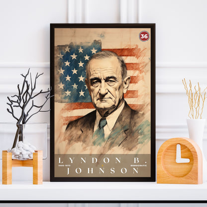 Lyndon B Johnson Poster | S03