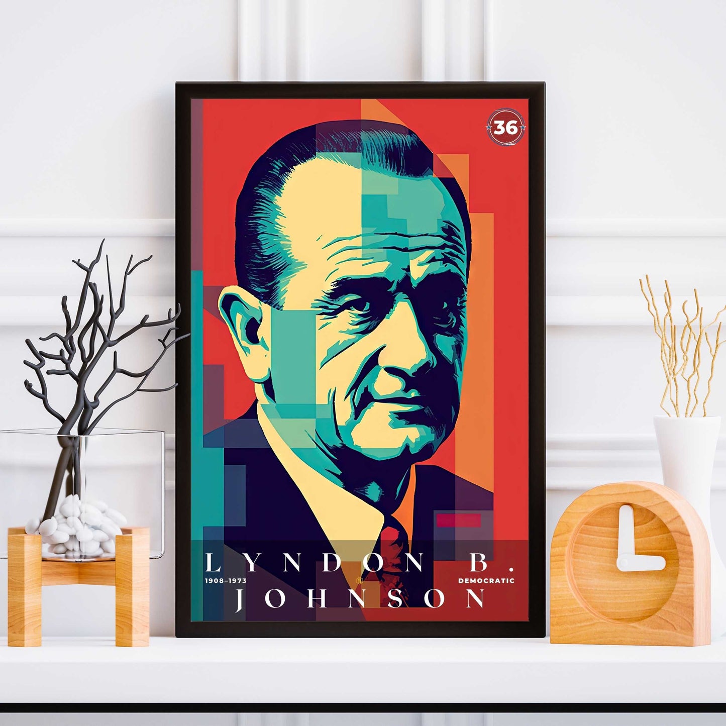 Lyndon B Johnson Poster | S01