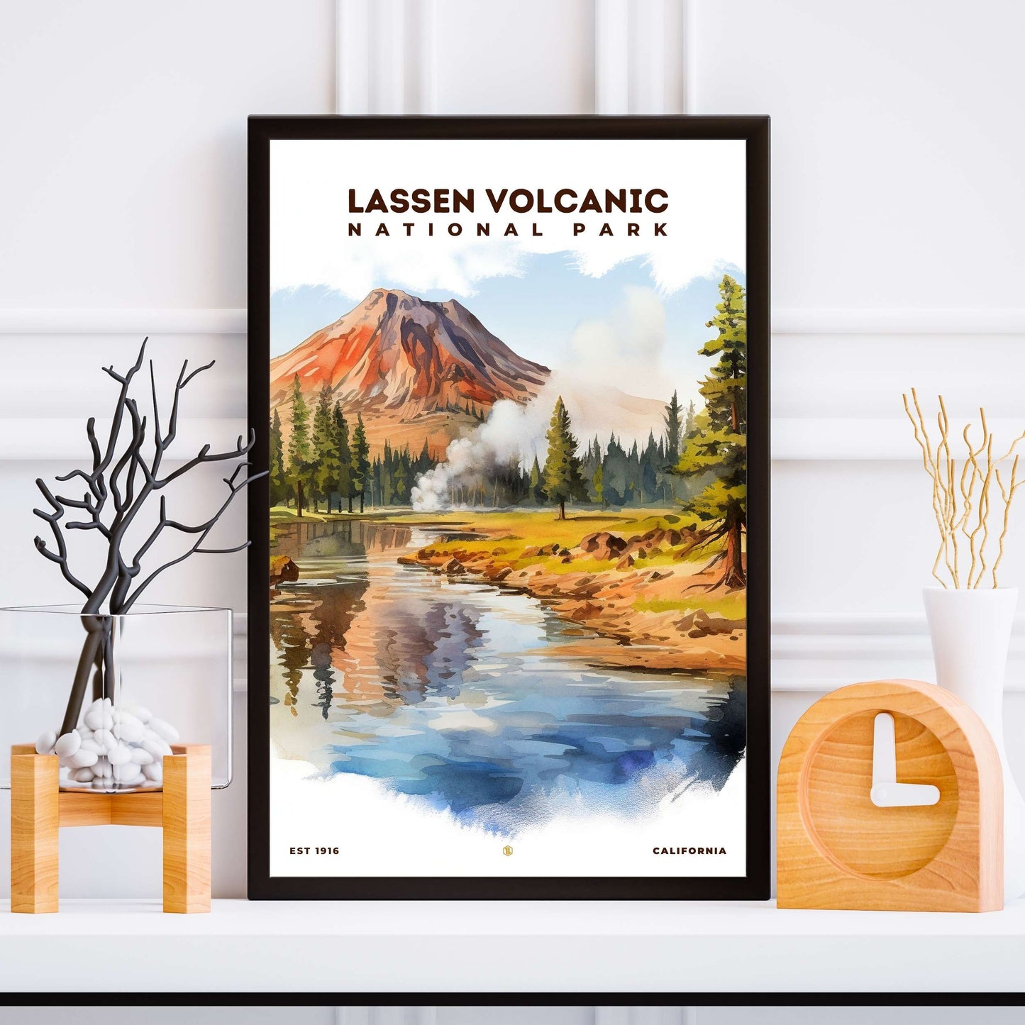 Lassen Volcanic National Park Poster | S08