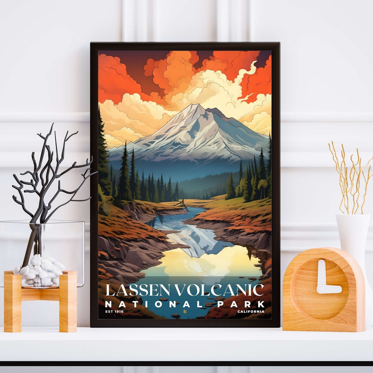 Lassen Volcanic National Park Poster | S07