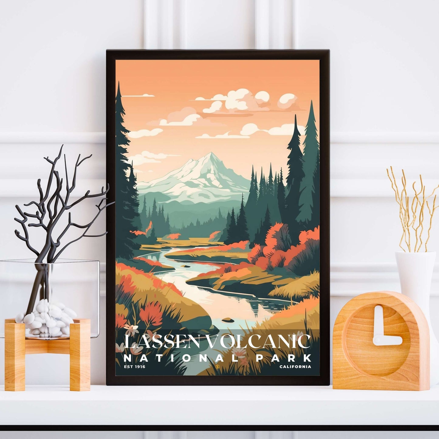 Lassen Volcanic National Park Poster | S05