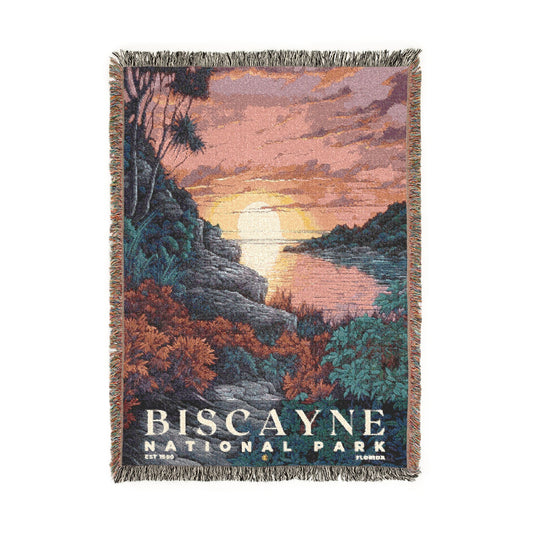 Biscayne National Park Woven Blanket | S02
