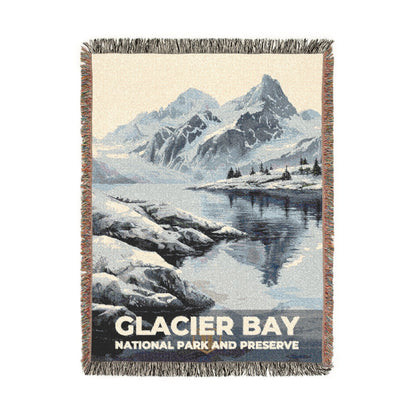 Glacier Bay National Park Woven Blanket | S17