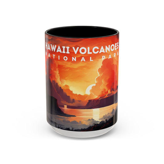 Hawaii Volcanoes National Park Mug | Accent Coffee Mug (11, 15oz)