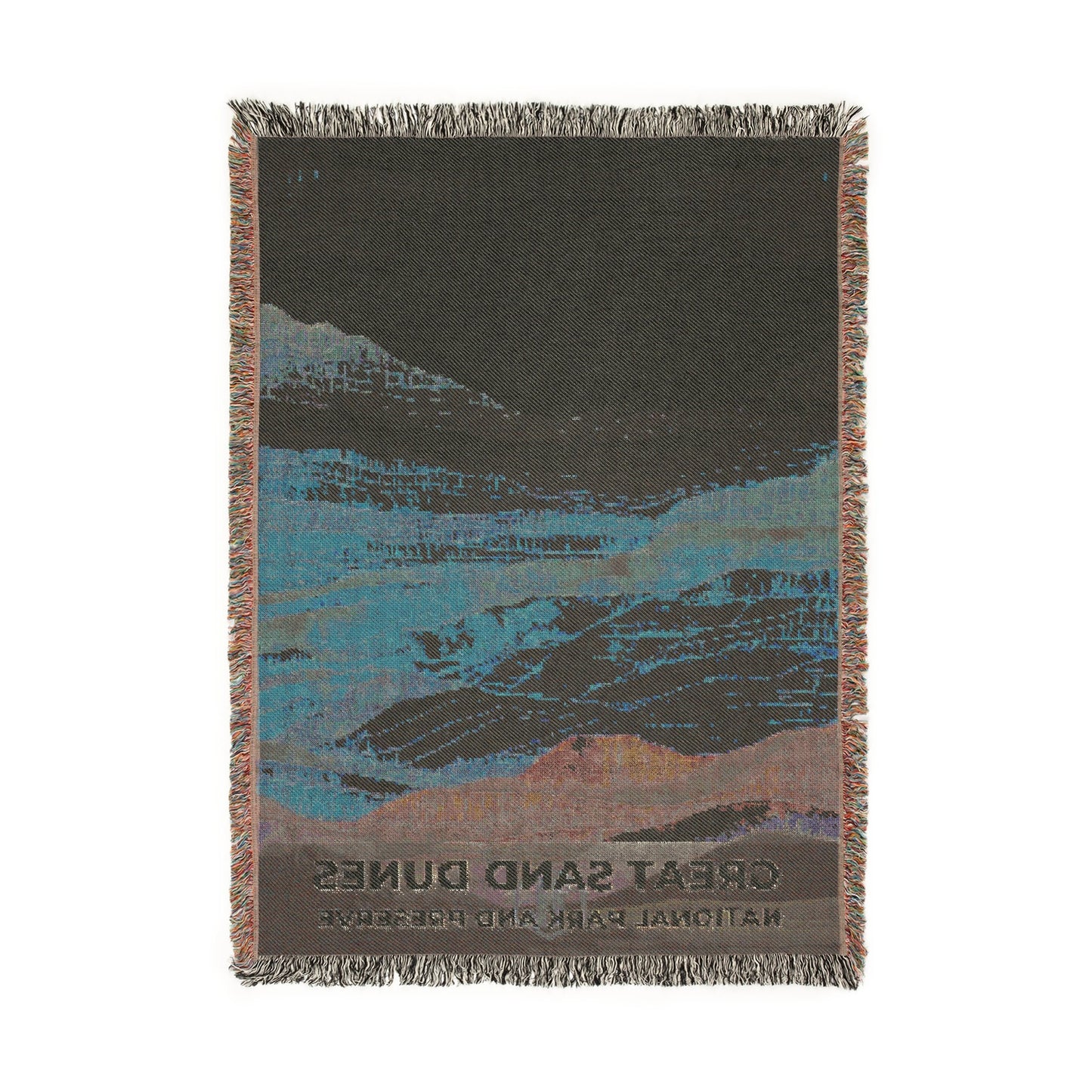 Great Sand Dunes National Park Woven Blanket | S09