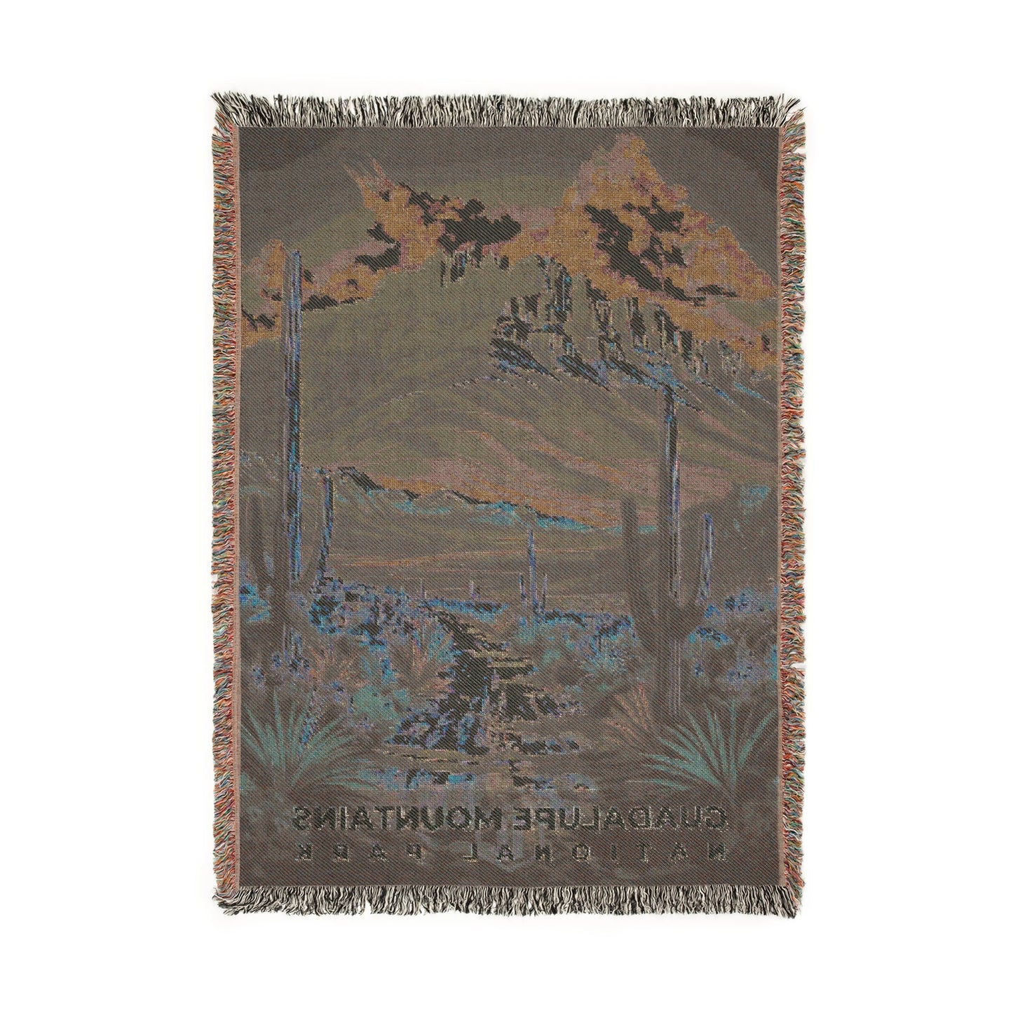 Guadalupe Mountains National Park Woven Blanket | S16