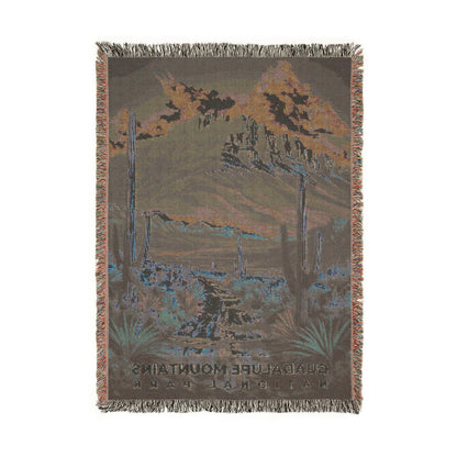 Guadalupe Mountains National Park Woven Blanket | S16