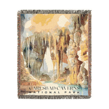 Carlsbad Caverns National Park Woven Blanket | S04