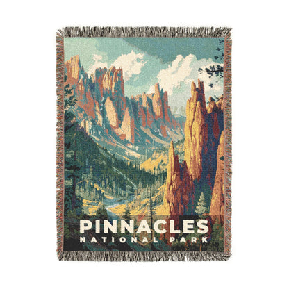 Pinnacles National Park Woven Blanket | S11
