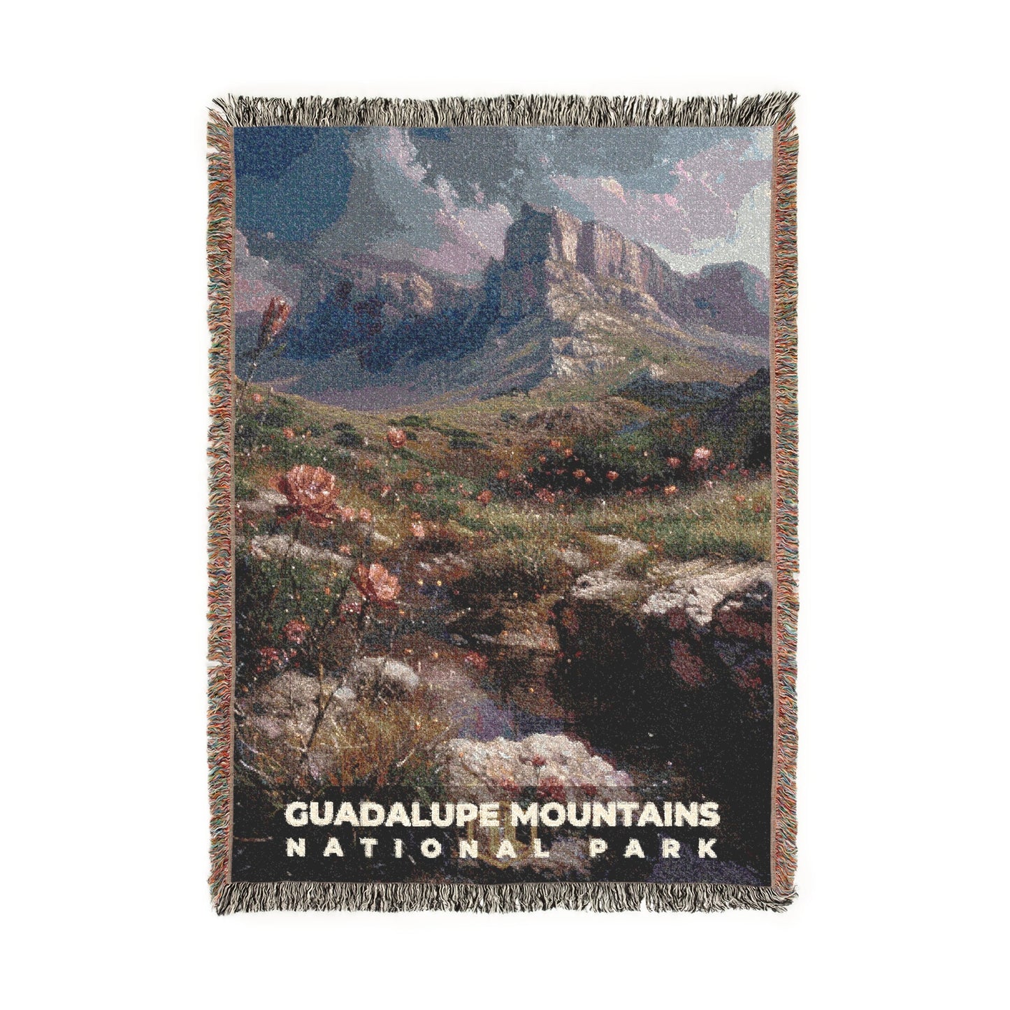 Guadalupe Mountains National Park Woven Blanket | S12