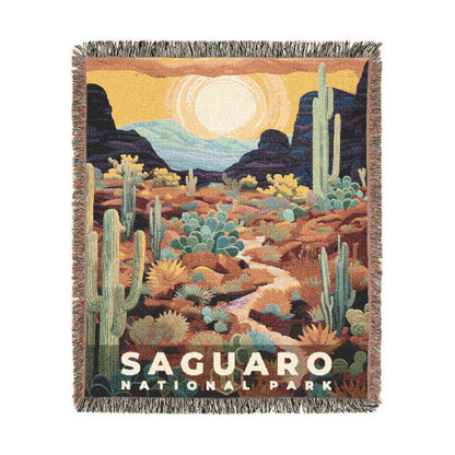 Saguaro National Park Woven Blanket | S09