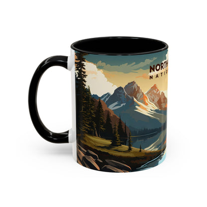 North Cascades National Park Mug | Accent Coffee Mug (11, 15oz)