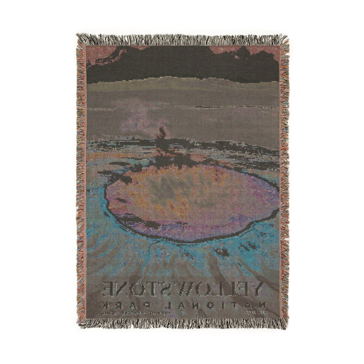 Yellowstone National Park Woven Blanket | S02