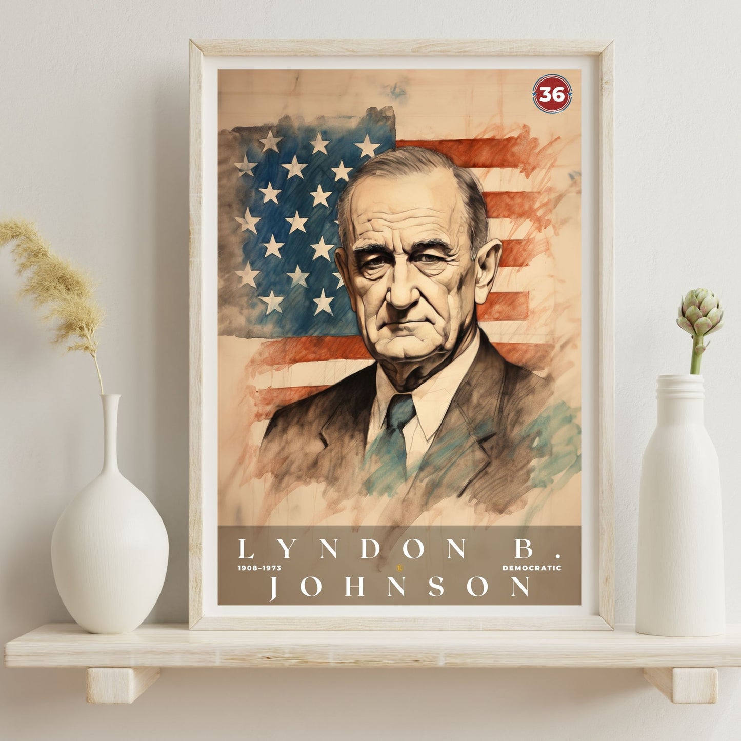 Lyndon B Johnson Poster | S03