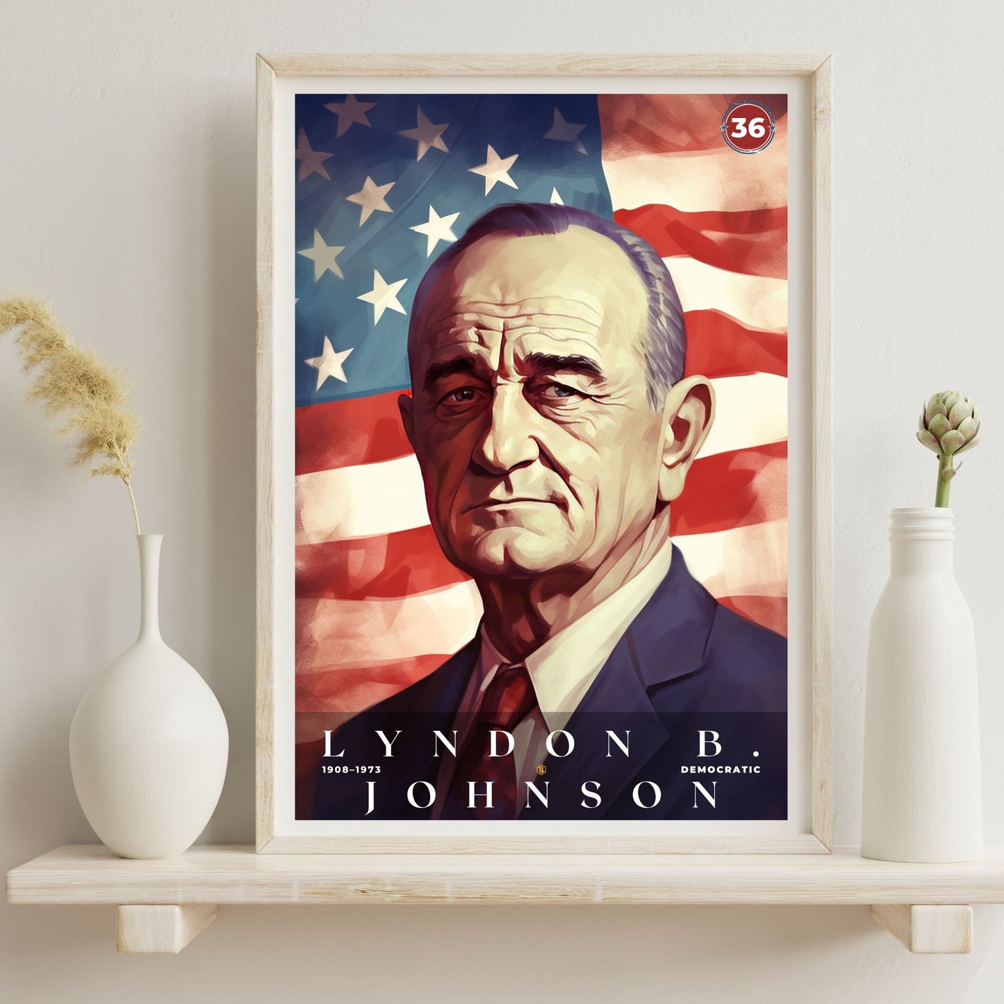 Lyndon B Johnson Poster | S02