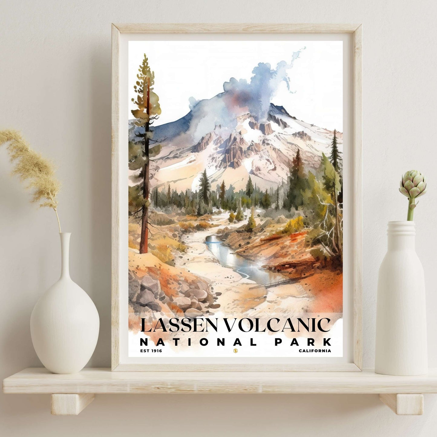 Lassen Volcanic National Park Poster | S04