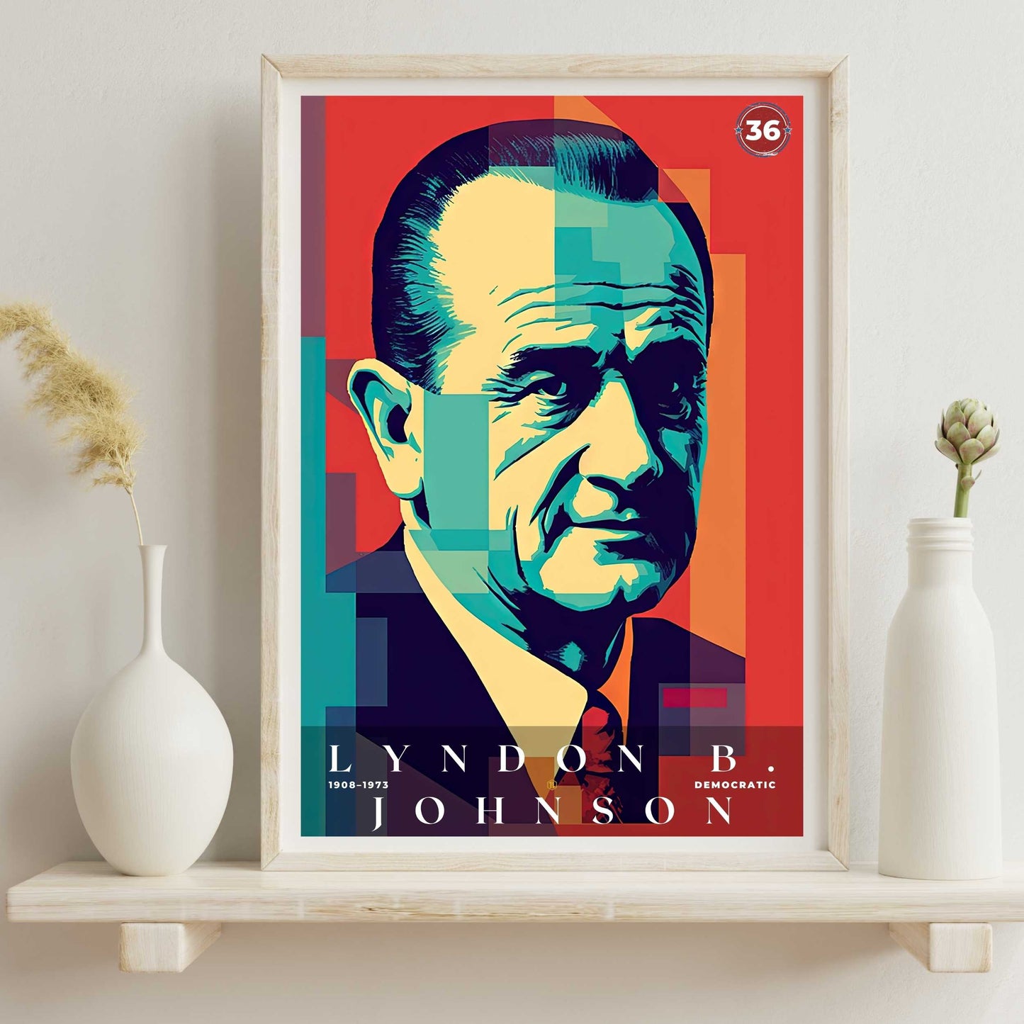 Lyndon B Johnson Poster | S01