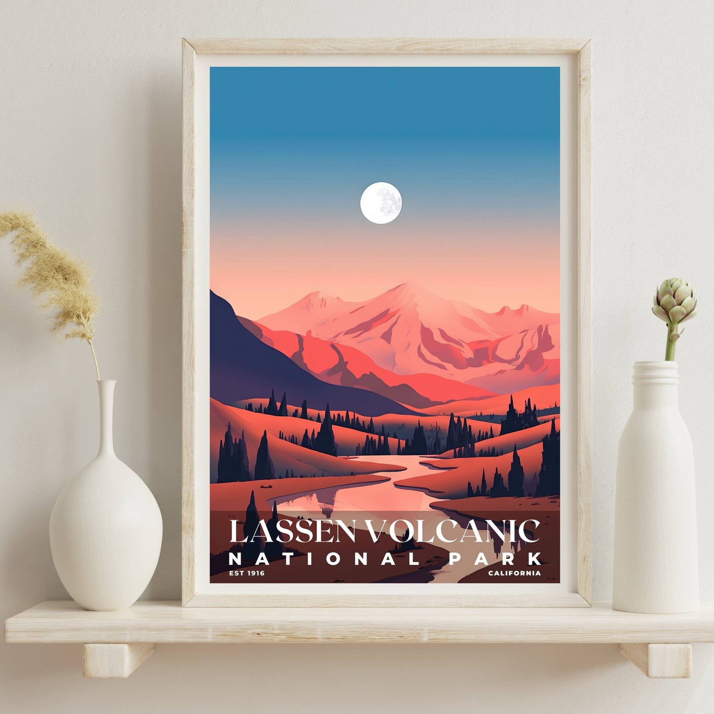 Lassen Volcanic National Park Poster | S03