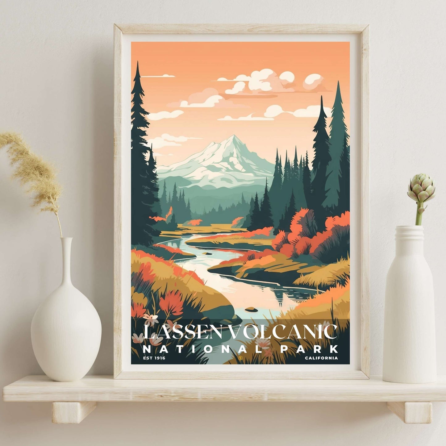 Lassen Volcanic National Park Poster | S05