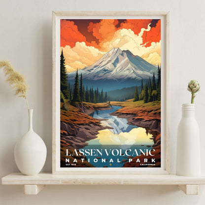 Lassen Volcanic National Park Poster | S07