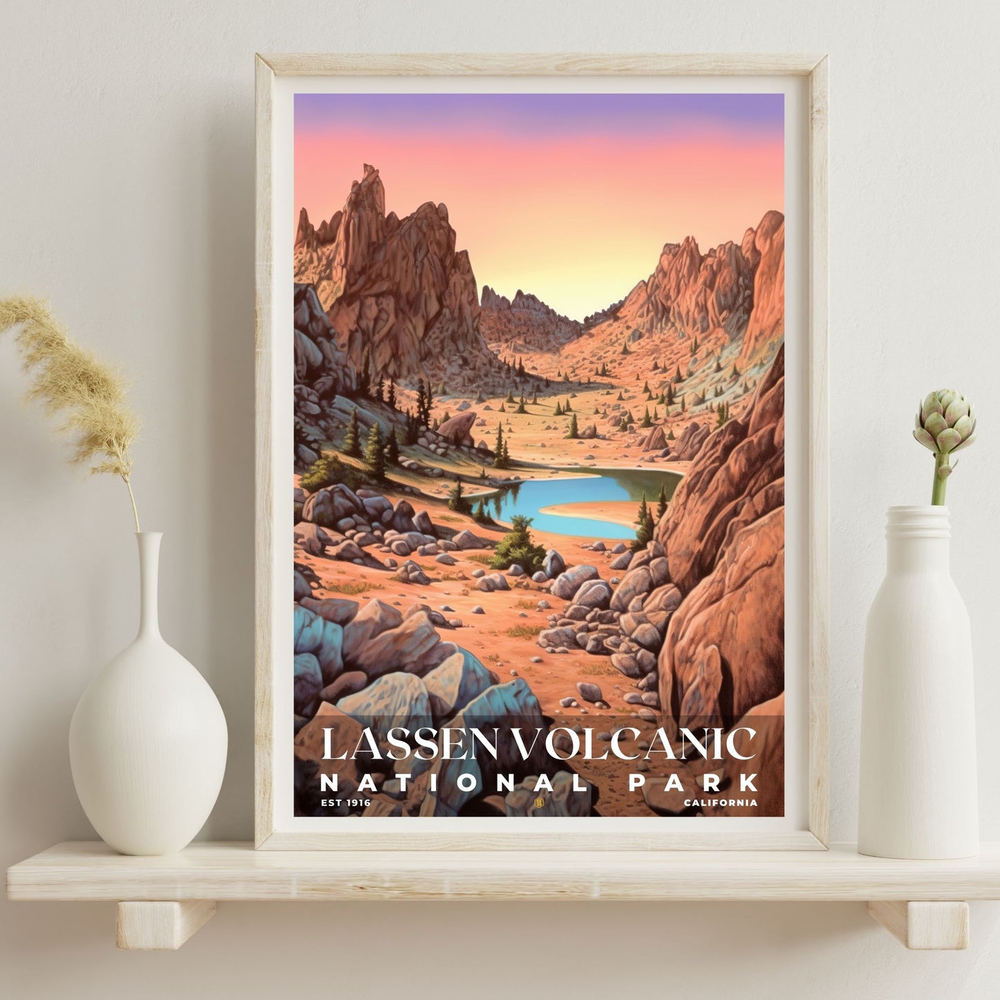 Lassen Volcanic National Park Poster | S02