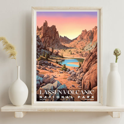 Lassen Volcanic National Park Poster | S02