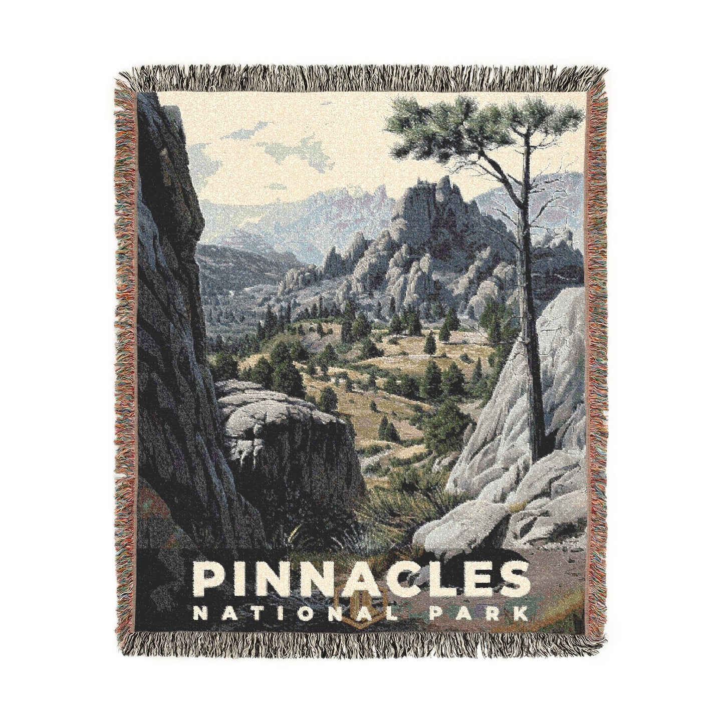Pinnacles National Park Woven Blanket | S17