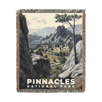 Pinnacles National Park Woven Blanket | S17