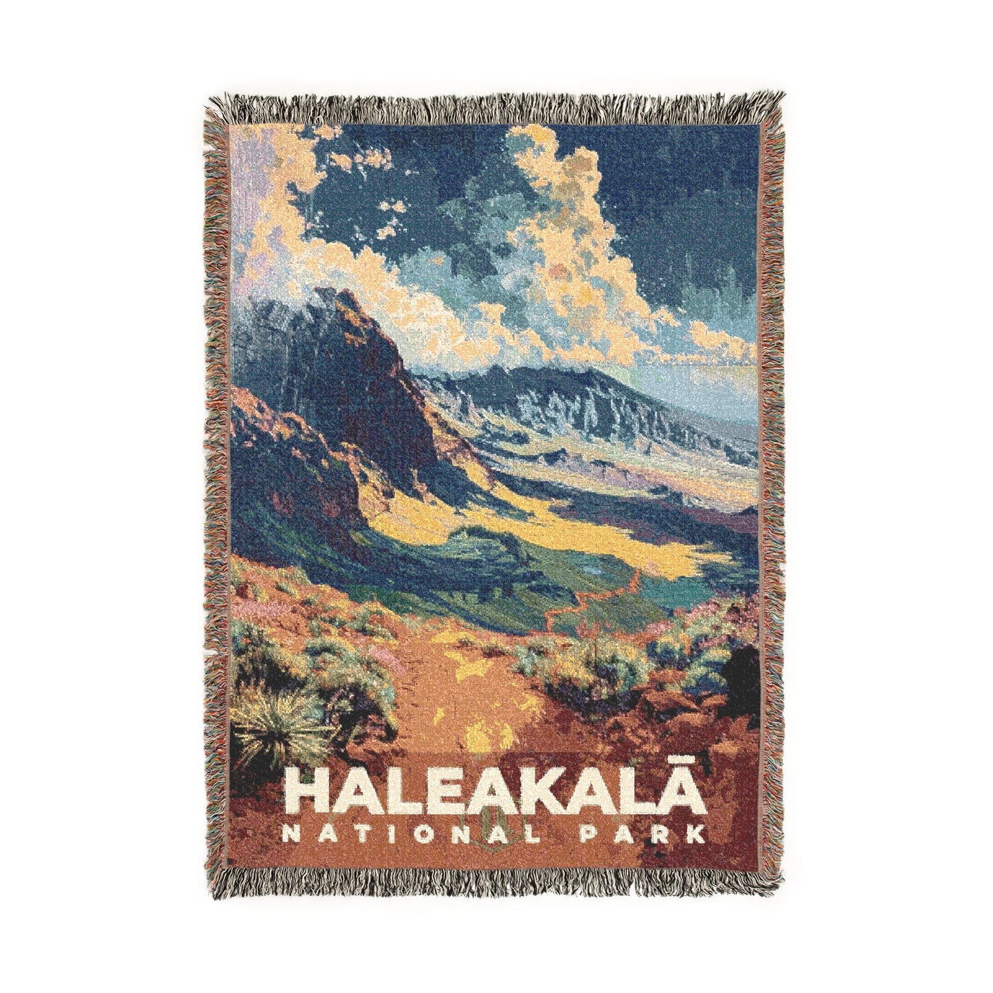 Haleakala National Park Woven Blanket | S14