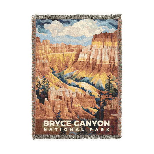 Bryce Canyon National Park Woven Blanket | S09