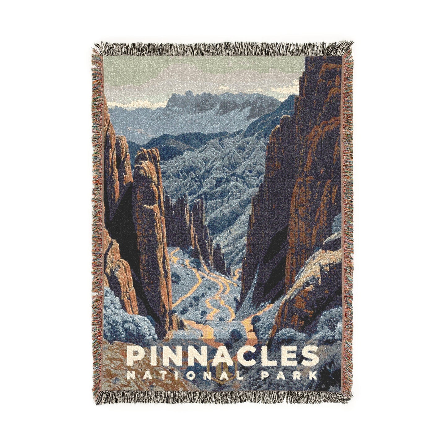 Pinnacles National Park Woven Blanket | S19